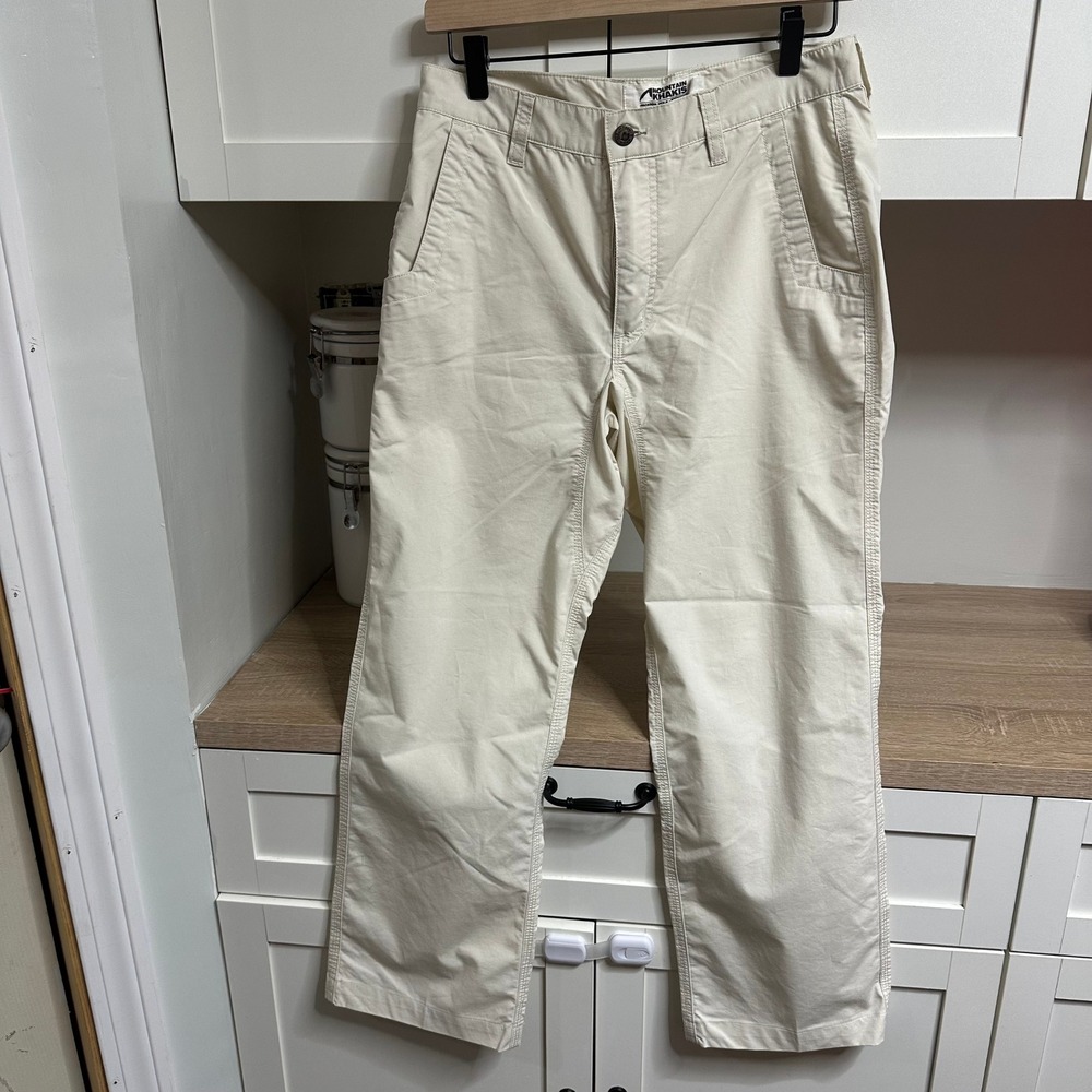 Mountain Khakis Teton Twill Slim Fit Mens Pants 30x30 Tan Cotton Khaki Hiking